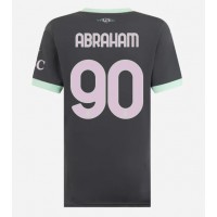 AC Milan Tammy Abraham #90 Kolmaspaita Naiset 2024-25 Lyhythihainen